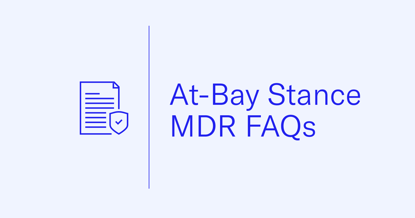 At-Bay Stance MDR Broker FAQ