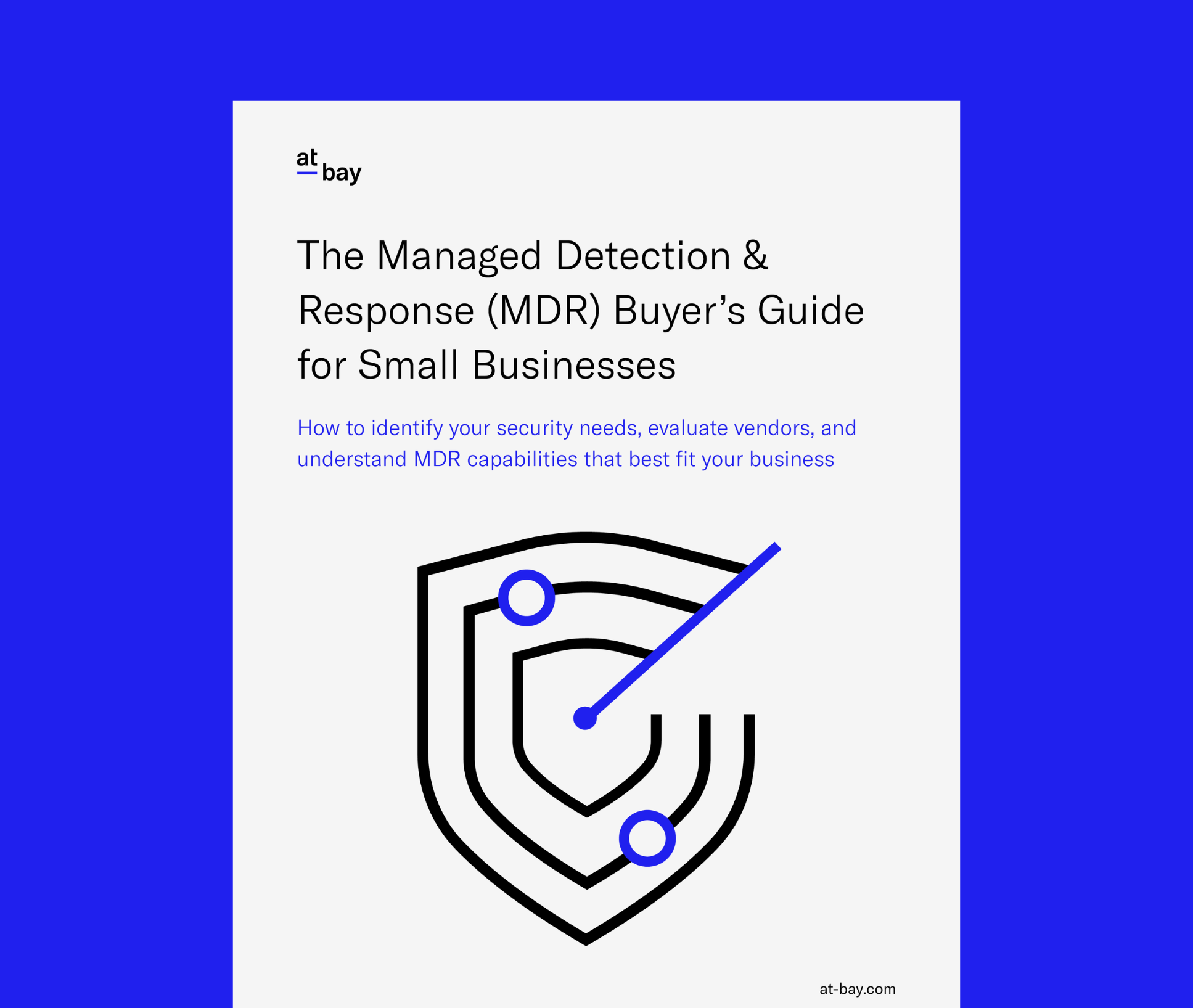 MDR Buyers Guide